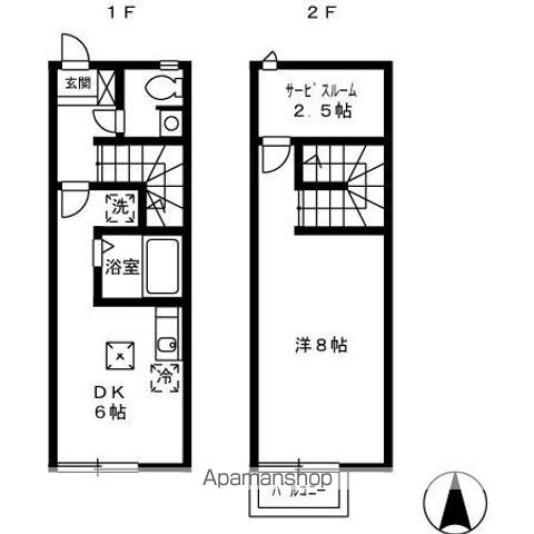 【タウンコート春町の間取り】