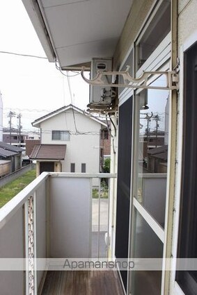 シティハイツサトウ２[2DK/40.57m2]のバルコニー