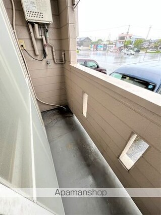 コアコーポＡ[2DK/40m2]のバルコニー