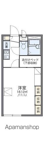 レオパレスレオ21の間取り写真