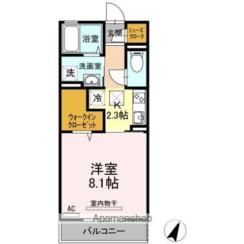 【ＤーＲＯＯＭ　ＯーＤＩＫ　ＧＡＲＤＥＮの間取り】