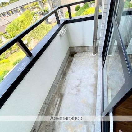 滋賀県大津市一里山５丁目[1K/24.96m2]のバルコニー