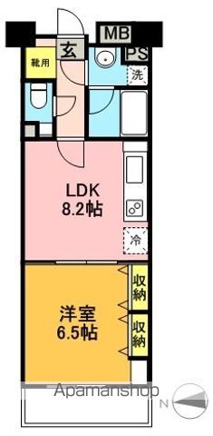 日神パレステージ高井戸西の間取り写真