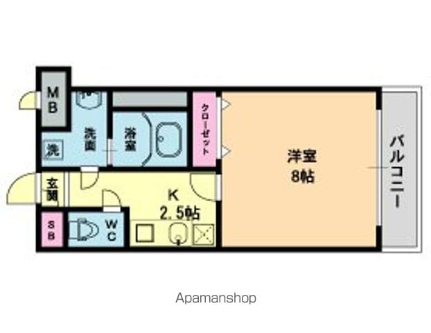 サンティールの間取り