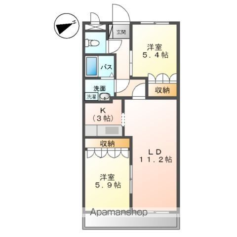 デュエールの間取り