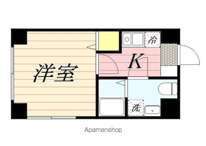 Ｂｒｏｔｅ三ノ輪[1K/21.42m2]の間取図