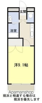 ハイム　アメニティ[1K/30.96m2]の間取図