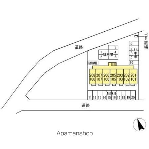 セジュール神之池 203 ｜ 茨城県神栖市木崎2810（賃貸アパート1K・2階・30.03㎡） その21