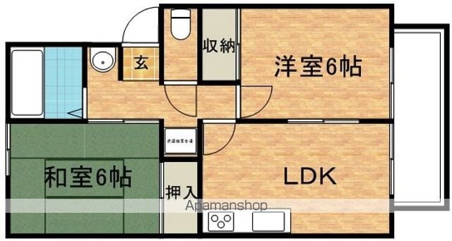 ロイヤル三木の間取り写真