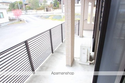 プラシードメゾン[2SLDK/62.9m2]のバルコニー