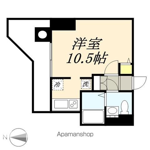 レジディア札幌駅前の間取り写真