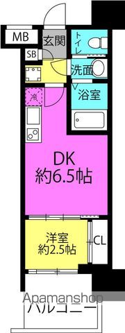 セレニテ中崎町リアンの間取り写真