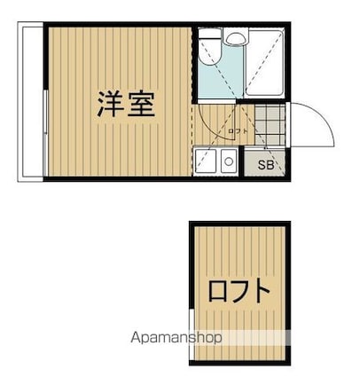 ライフピアカノン[1K/9.37m2]の間取図