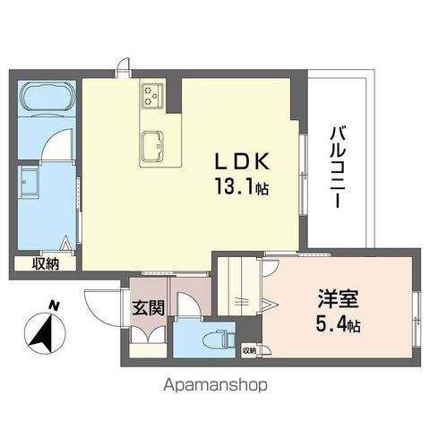 シャーメゾンSEIWAの間取り写真