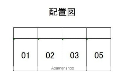 ソフィアコート[1K/29.94m2]の配置図