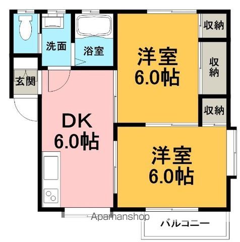 クエストよしの間取り写真