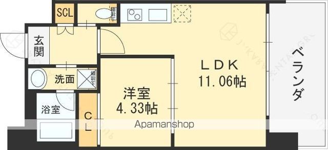 プレジオ荒本新町の間取り写真
