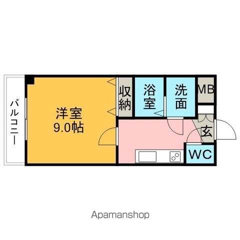 サンシャインあおみの間取り写真