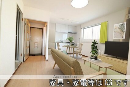 清水マンション[2LDK/49.5m2]の内装2