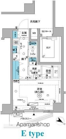 フェニシア三軒茶屋の間取り写真