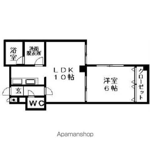 コムメゾンの間取り写真