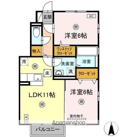 セジュール 桜つつみの間取り写真