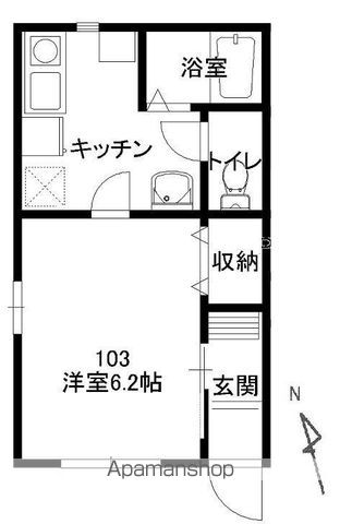 アベニールの間取り写真