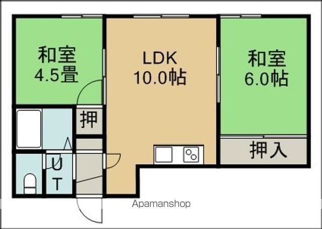 森林ハイツの間取り写真