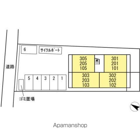 タリータウン大濠公園 202 ｜ 福岡県福岡市中央区今川１丁目9-37（賃貸アパート1LDK・2階・37.69㎡） その30