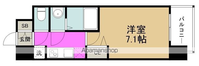 プレサンスOSAKA姫里エンファシスの間取り写真
