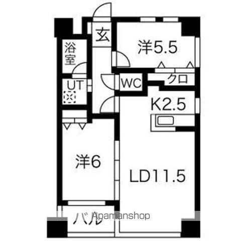 ノヴァ学園前の間取り写真