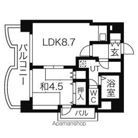札幌ビオス館の間取り写真