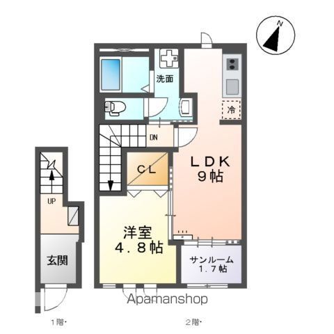 GRAND MAISONの間取り写真