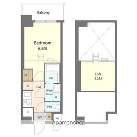S-RESIDENCE植田asoleaの間取り写真