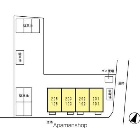 アヴニールＮＡＫＡ 205 ｜ 福岡県大野城市中２丁目2-20（賃貸アパート1LDK・2階・33.39㎡） その18