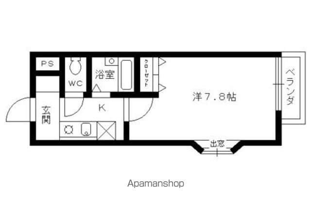 シャンテの間取り写真