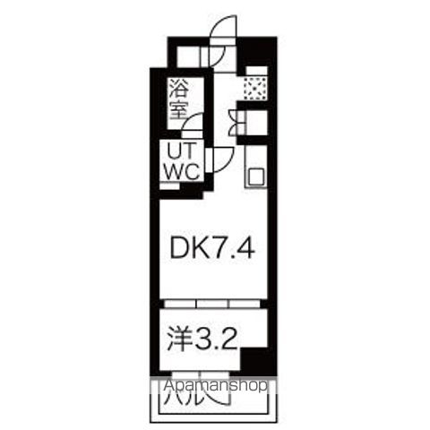 【エルフォルテ東日暮里の間取り】