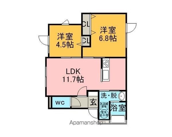CASA DEL SOLの間取り写真