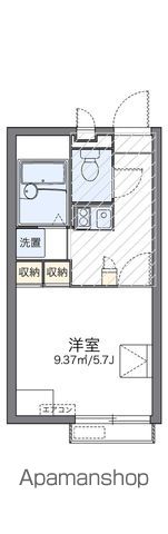 レオパレスアルカネットの間取り写真