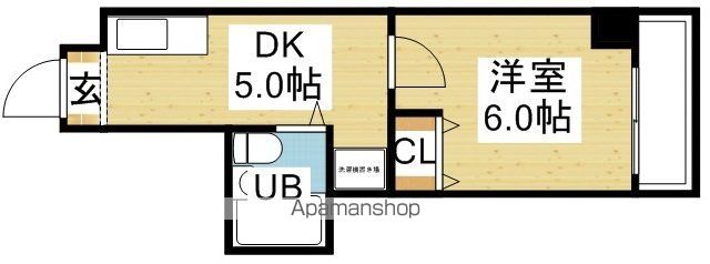 センチュリー新大阪の間取り写真