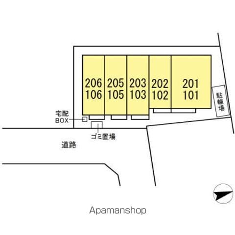 グランテージ 202 ｜ 千葉県流山市おおたかの森南２丁目14-13（賃貸アパート1R・2階・37.52㎡） その29