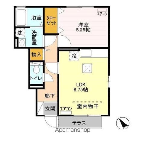 アルマリオの間取り写真