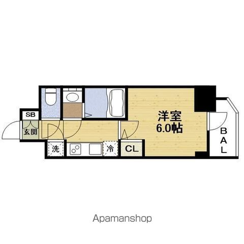 SーRESIDENCE都島LUXの間取り写真