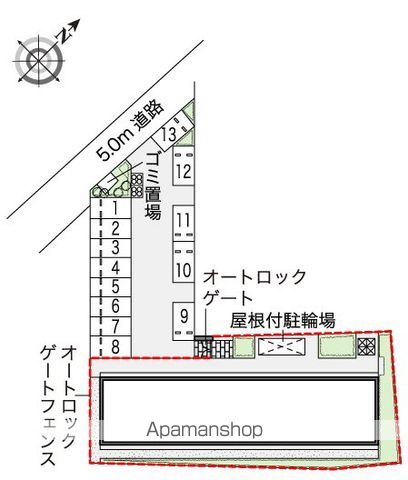 レオネクスト花見川 103 ｜ 千葉県千葉市花見川区作新台６丁目14-16（賃貸アパート1LDK・1階・46.94㎡） その20