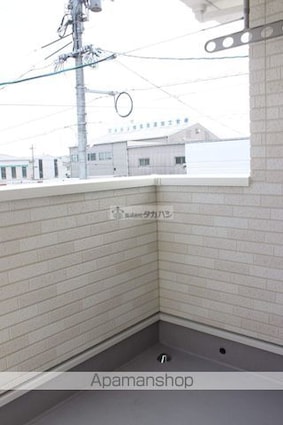 ロータス　Ａ[2LDK/58.78m2]のバルコニー