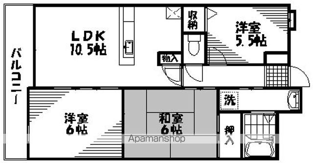 ドゥーミル東原の間取り写真