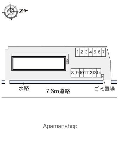 レオパレス十津 202 ｜ 高知県高知市十津４丁目12-27（賃貸アパート1K・2階・23.18㎡） その21