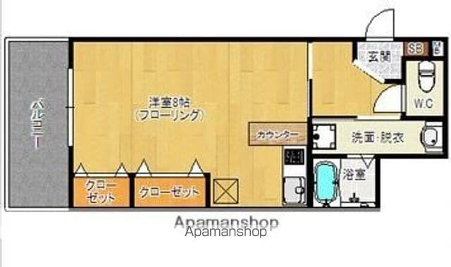 ラフィネス薬院ウエストタワーの間取り写真