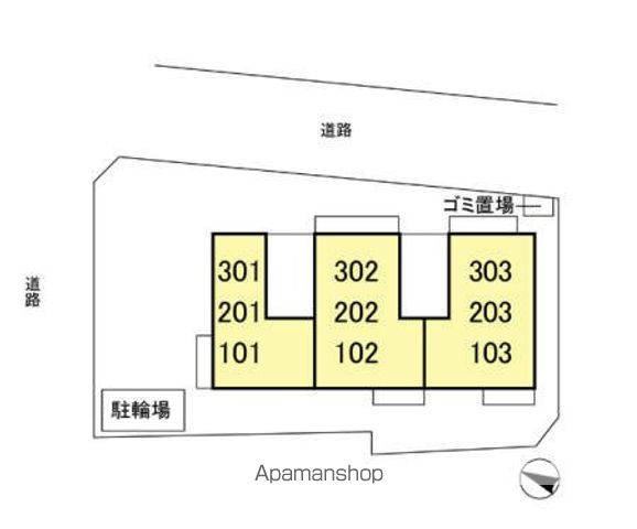 アミティエ駒沢 301 ｜ 東京都世田谷区駒沢２丁目22-15（賃貸アパート1R・3階・33.00㎡） その17