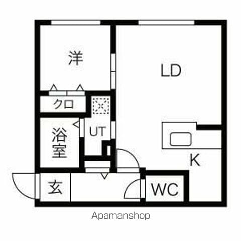 PATHOS MARUYAMAの間取り写真
